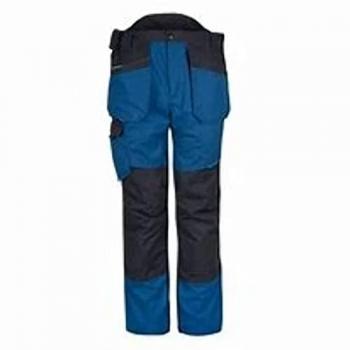 Portwest Pantalón Invernal 40 Negro Elasticado EcoWX3 T706