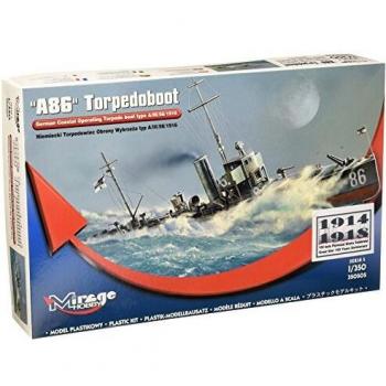 Kit de modèle en plastique Mirage Hobby 350505 torpilleur A / III / 56/1916