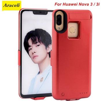 Araxeli 6500mAh Smart Phone Cover for Huawei Nova 3/3i