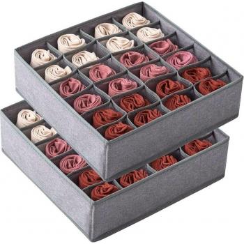 Organisateur pliable pour tiroir de chaussettes