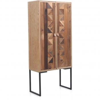 Armario Moderno Fresno + Madera Recycla