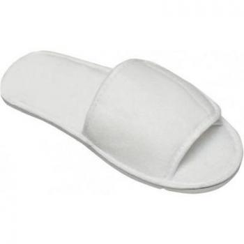 Pantoffels met open teen voor volwassenen (Towel City, uniseks)
