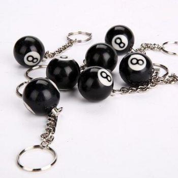 Suzakoo Small Billiard Balls with Chain