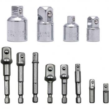 BINOAX Kit de Reducción y Adaptación para Taladro, 12 Unidades