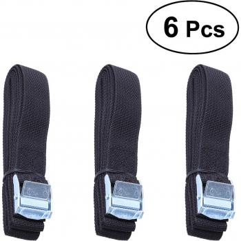 6PCS Quick Release Cargo Straps with Buckle for Kayak Carrier