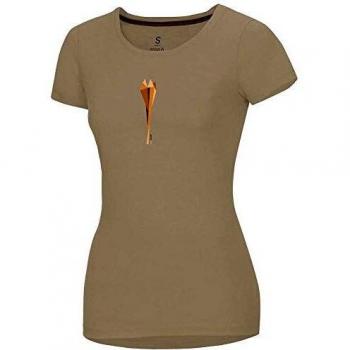 Ocun Damen T-Shirt Classic Beige, Größe L
