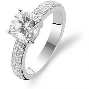 Bague Femme Ti Sento 1737ZI en Argent avec Zirconia, Taille 52