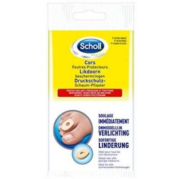 Scholl cors feutres protecteurs 9 feutres mousse