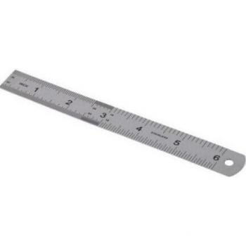 15cm Stainless Steel Straight Edge Ruler