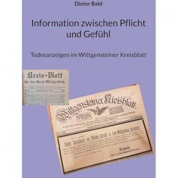 Bald, Dieter: Todesanzeigen im Wittgensteiner Kreisblatt