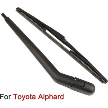 APPDEEWiper 16 Rückspiegel-Wischersatz mit einstellbarem Arm – Toyota Alphard AH10 (Windschutz 2002‑2008)