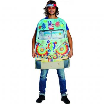 60er Jahre Flower Power Bus Kostüm – Schaumstoff Edition