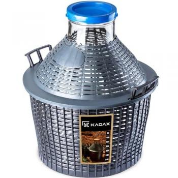 Kadax 15 Litri Damigiana – Dame‑Jeanne con Tappo in Plastica