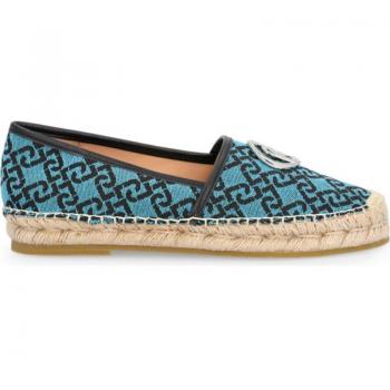 Alpargatas de tela LIU JO VERA SA2279 TX021 negro/azul claro
