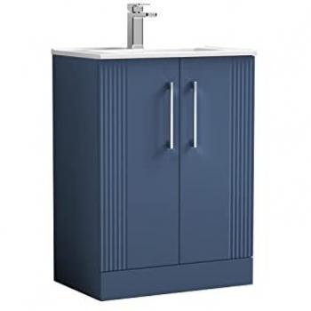 Retro 600mm Floor Standing Vanity Unit with Basin