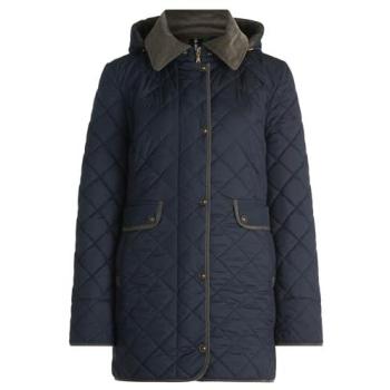 Steppjacke mit Kapuze, Damenmodell, Gil Bret, Dunkelblau, Gr. 48