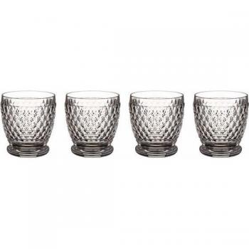 Clear Boston Drinkware Set – 4 Pieces