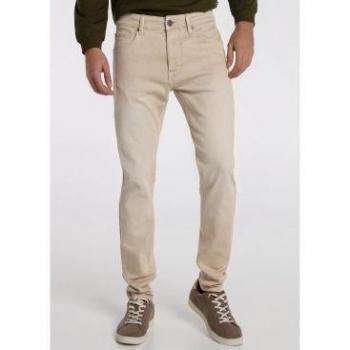 Jeans Uomo Six Valves Super Skinny Marrone 131729