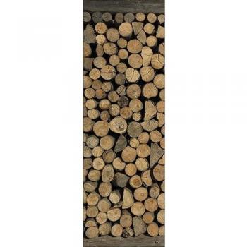 Stickers 180×59,5 cm bois décoratif pour frigo et lave-vaisselle