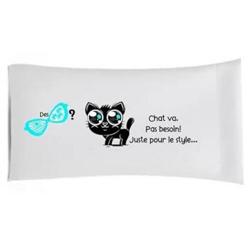 Étui Stylé à Motif Félin