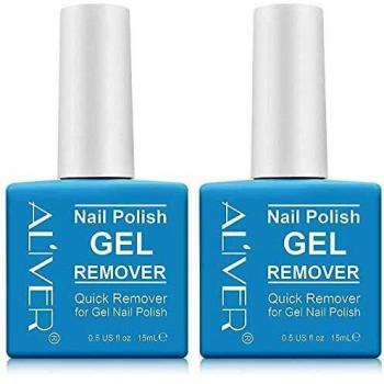 RapidClear Nail Gel Remover – 2 × 15ml Professional Kit
