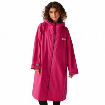 Regatta Adult Waterproof Changing Robe – Pink Potion, Size XS/S