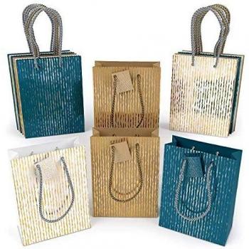 Arteza Gift Bags, Mixed Designs, 15 Pieces