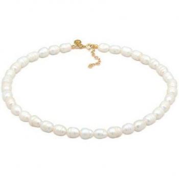 Elli Elegante Barockperlen Kette 925 Silber