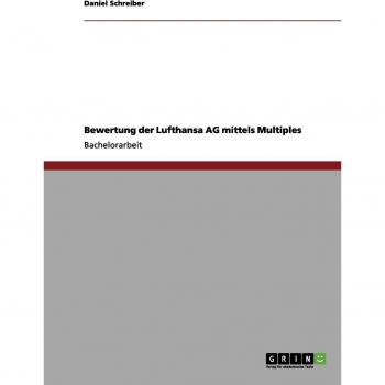 Bewertung der Lufthansa AG mittels Multiples