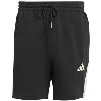 Adidas Sportwear Short “Viskose Print” – Black, L (Männer)