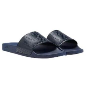 Aryeh Monogram Strap Sliders