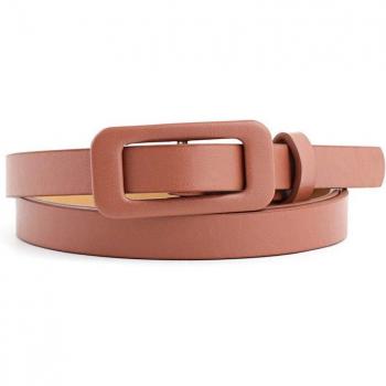 Cinturón de moda negro, rojo, blanco o marrón – Diseño vaquero femenino