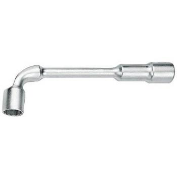 LLAVE PIPA ABIERTA 6X6 ACODADAS 22MM