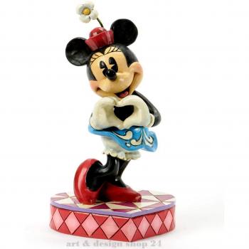 Jim Shore Enesco 7 Minnie & Mickey Love Symbol Figurine