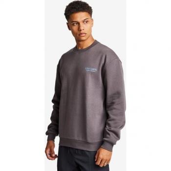 Ropa Urbana Russo Hombre Sudadera Gris L Borreguillo Algodón