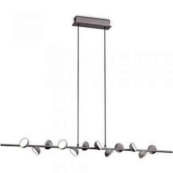 100cm 12-Light White Linear Pendant, 36W LED, 3000K, 1980lm