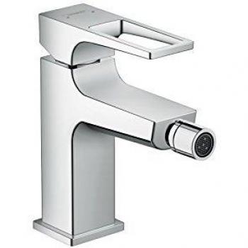 Hansgrohe Metropol Grifo de bidé con desagüe pulsador, cromo