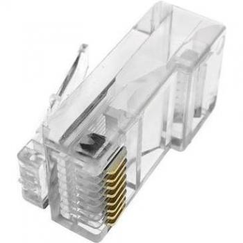 Conector UTP Cat.5e RJ45 Macho Crimpable 100-pack