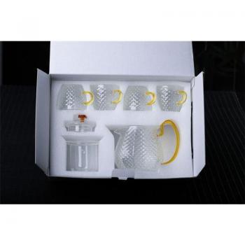 Kung Fu Tea Set with Glass Teapot