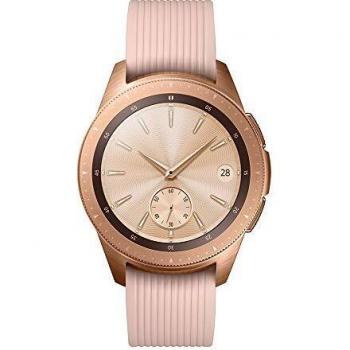 Samsung Galaxy Watch GPS+Cellular 42mm Aluminium Case in Rose Gold and Silicone