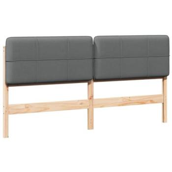 Velvet Brown & Light Grey Headboard, 180 cm – VidaXL Edition