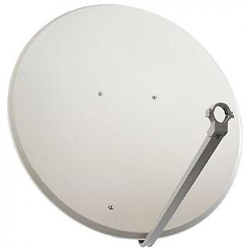 100 cm SkyRevolt SRS100 – Stahl-Satellitenschüssel Hellgrau
