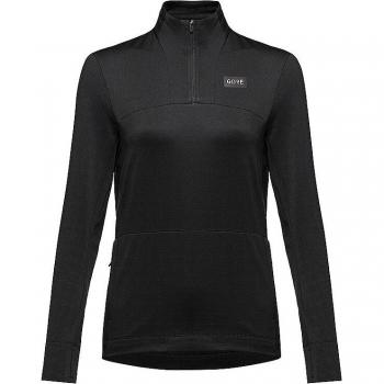 Gore Wear Everyday Thermo 1/4-Zip Women black Größe 36