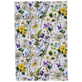 Blumenmuster Geschirrtuch 48x74cm