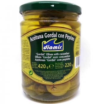 Gherkin-Stuffed Gordal Olives 420g