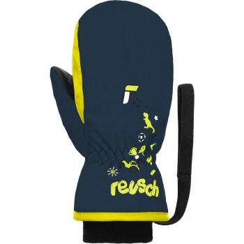 Guanti Reusch Kids Mitten Junior Iii Dress Blue-Safety Yellow (variante)