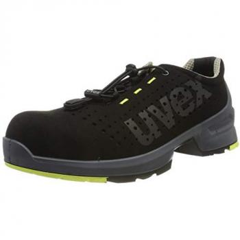 Scarpa bassa di sicurezza Uvex S1 ESD nera/gialla, taglia EU 39