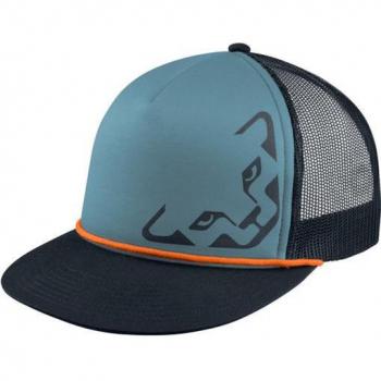 Gorra Dynafit Trucker 3 azul y naranja