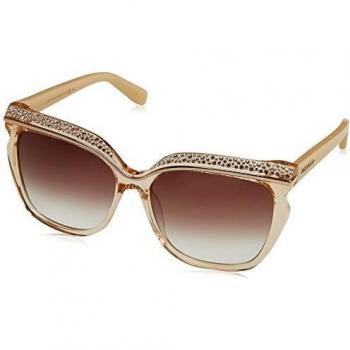Jimmy Choo Sonnenbrille Sophia/S FM DLN, (Nude Beige/Brown Violet Sf), 58