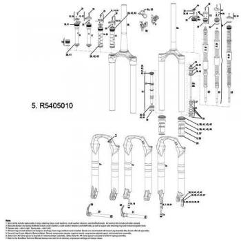 RockShox Kit Rivelazione Friction Caps